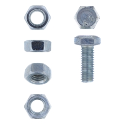 Set Screw & Nut - Galvanised